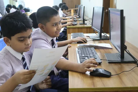 Children learning together